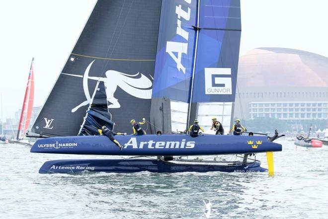 Final day - America's Cup World Series Fukuoka © Rob Douglass / AdventuresofaSailorGirl.com